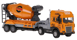 Pojazd Budowlany Betoniarka z Funkcją Świateł i Dźwięku