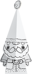 "Święty Mikołaj" kolorowanka 3D figurka + bombka choinkowa