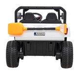 Auto Pick-Up Speed 900 dla dzieci Biały + Napęd 4x4 + Ruchomy kiper + Bagażnik + Pilot + Łopatka + Audio LED