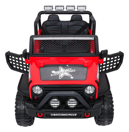 Pojazd Jeep BEAST 4x4 Czerwony