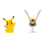 POKEMON Figurki Bitewne 2Pak Ninjask Pikachu, figurki
