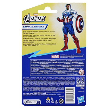 AVENGERS Kapitan Ameryka z Akcesorium, figurka, 10 cm
