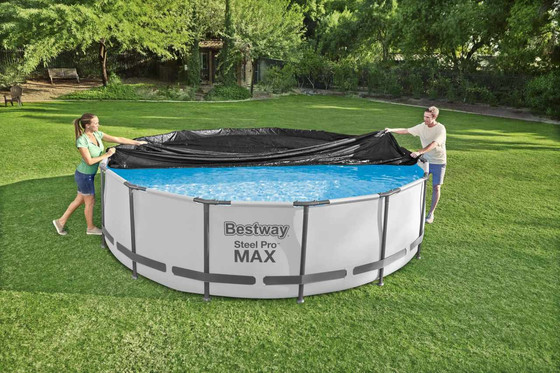 Pokrywa 470cm na Basen stelażowy i panelowy 457-460cm/15FT BESTWAY