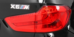 BMW X6M Elektryczne Autko dla dzieci Lakier Czarny + Pilot + EVA + Wolny Start + Audio + LED