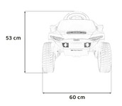 Pojazd Audi RSQ E-TRON Szary