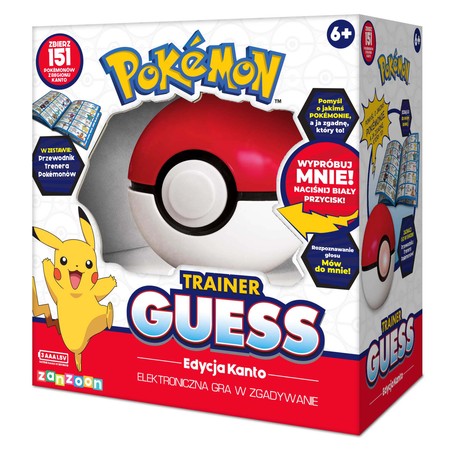 POKEMON Gra interaktywna Trainer Guess edycja Kanto, gra