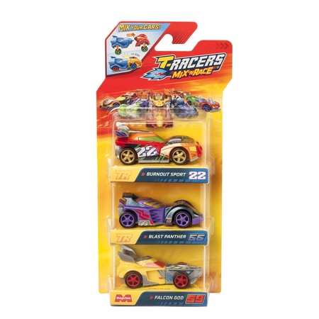 T-RACERS 2.0 Mix N Race Blister 3Pak Wersja 1, pojazd