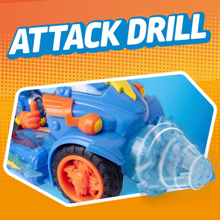 SUPERTHINGS Combat Vehicle Kid Kazoom, figurki