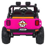 Pojazd Jeep Monster Różowy