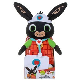 BING Wspaniały Doktor Bing Przytulanka, pluszak, 28 cm