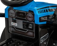 Traktor Spychacz G320 dla najmłodszych dzieci Niebieski + Ruchoma łyżka + Melodie + Klakson + Światła LED
