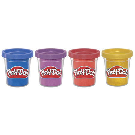 PLAY-DOH 4Pak Metalicznych Kolorów, zabawka kreatywna