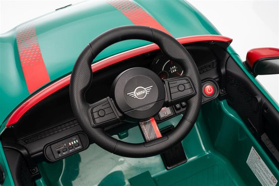 Pojazd Mini Cooper Zielony