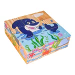 Klocki Drewniane Dla Najmłodszych Edycja Ocean