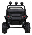 Mercedes Benz Unimog dla dzieci Czarny + Napęd 4x4 + Pilot + Bagażnik + Wolny Start + MP3 LED