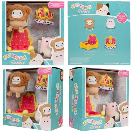 MICROMALLOWS Pluszak z Akcesoriami, Wersja 2, pluszak, 6 cm