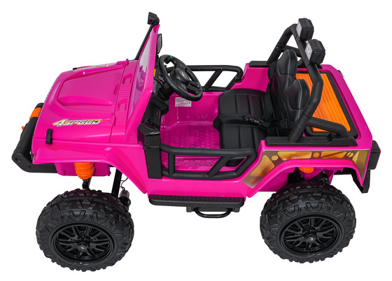 Pojazd Jeep Monster Różowy