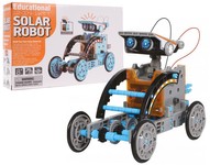 Zestaw Pojazdów Solarnych 12w1 Niebieski