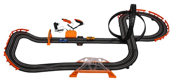 Tor Wyścigowy TRACK MASTER z Podświetleniem + Akcesoria 615cm