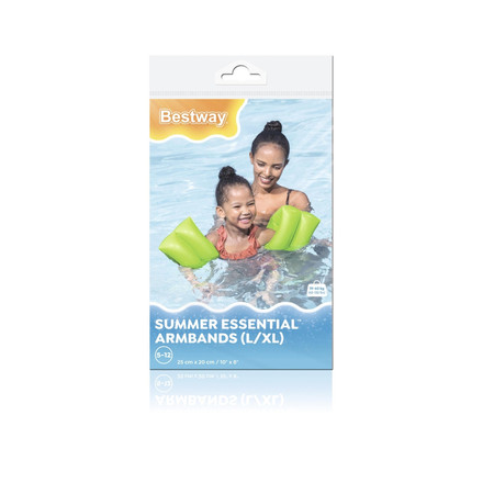 Rękawki do nauki pływania dla dzieci Zielone BESTWAY 25x20cm
