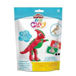 PLAY-DOH Air Clay Dinos, zabawka kreatywna CZERWONY