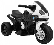 Motor BMW S1000 RR Mini na akumulator dla dzieci Czarny + 3 koła + Dźwięki + LED