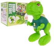 Jeżdżacy Dinozaur + Sklep Spożywczy 2w1 dla dzieci 3+ Atrapy produktów spożywczych + Akcesoria 55 el.