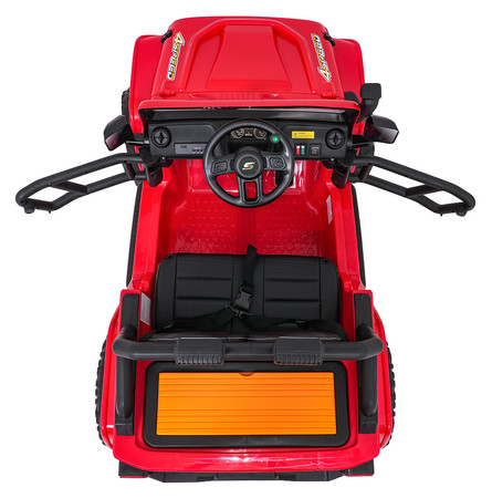 Pojazd Jeep Monster Czerwony