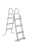 Basen stelażowy Steel Pro MAX 366x100 Szary 12FT BESTWAY 4w1 + Pompa Filtr + Drabinka