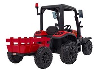 Traktor BLAST Z Przyczepką Czerwony
