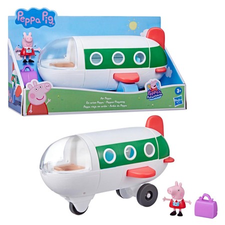 ŚWINKA PEPPA  Samolot, pojazd z figurką