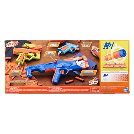 NERF N Series Gear up Pack, pistolety i wyrzutnie