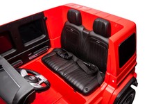 Pojazd Mercedes Benz G63 AMG XXL STRONG Czerwony