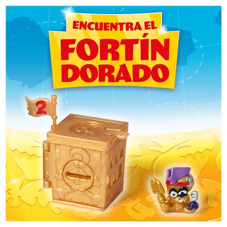 PIRATIX Golden Treasure Fortress, figurki