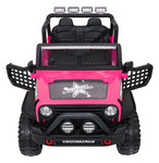 Pojazd Jeep BEAST 4x4 Różowy