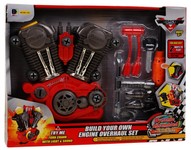 Rozkręcany Silnik samochodowy dla dzieci 3+ Interaktywne efekty + Ruchome elementy + Narzędzia