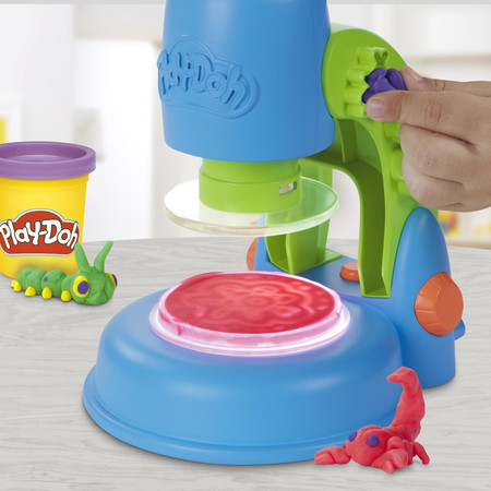 PLAY-DOH Podświetnlany Mikroskop, zabawka kreatywna