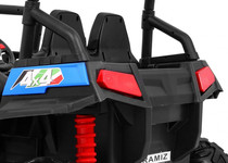 Grand Buggy Strong Lift dla dzieci Niebieski + Napęd 4x4 + Pilot + Bagażnik + Radio MP3 + LED