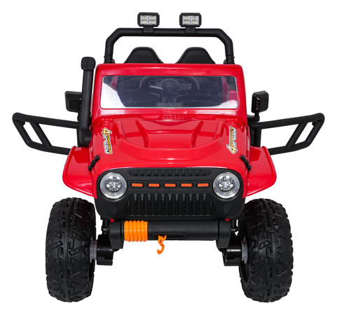 Pojazd Jeep Monster Czerwony