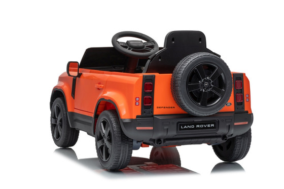 Pojazd Land Rover Defender Pomarańczowy