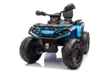 Quad Can Am Outlander ATV z Pilotem Niebieski
