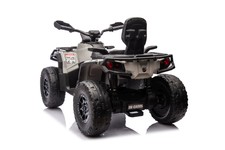 Quad Can Am Outlander ATV z Pilotem Szary