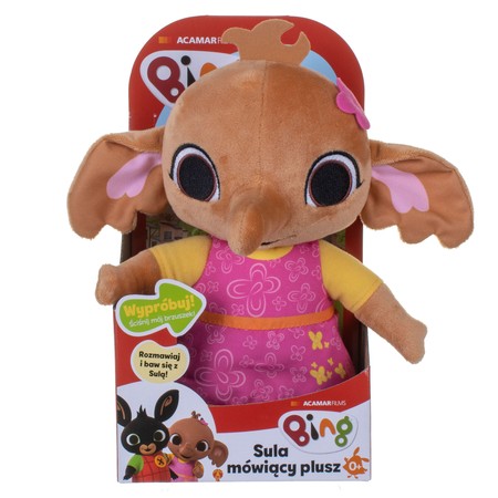 BING Sula mówiący, pluszak, 26 cm