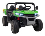Auto Pick-Up Speed 900 dla dzieci Zielony + Napęd 4x4 + Ruchomy kiper + Bagażnik + Pilot + Łopatka + Audio LED