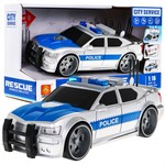 Interaktywny radiowóz dla dzieci 3+ Model auta policyjnego 1:16 Światła + Dźwięki