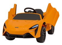 McLaren Artura na akumulator dla dzieci Pomarańczowy + Napęd 4x4 + Pilot + Wolny Start + EVA + Audio LED