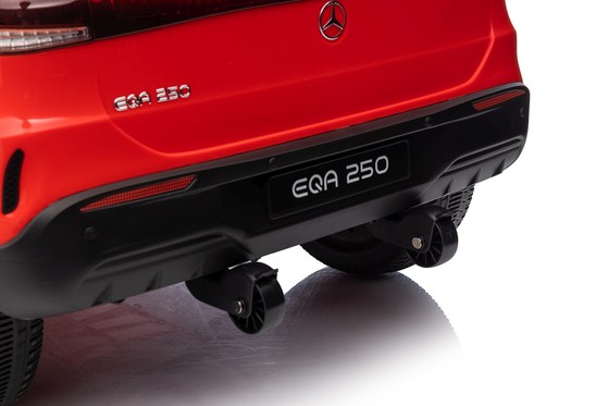 Pojazd Mercedes Benz EQA 250 Czerwony