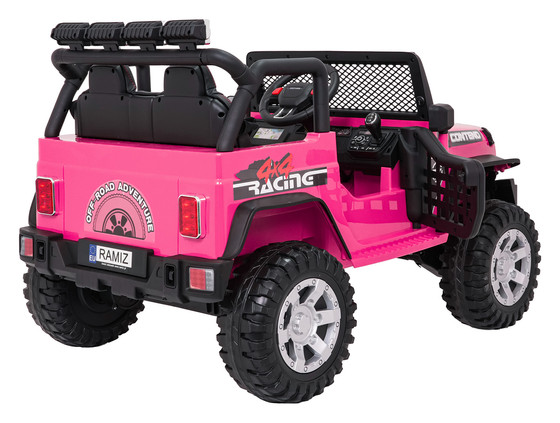 Pojazd Jeep BEAST 4x4 Różowy