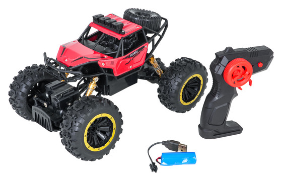 Crawler R/C 1:18 CLIMB POWER Czerwony