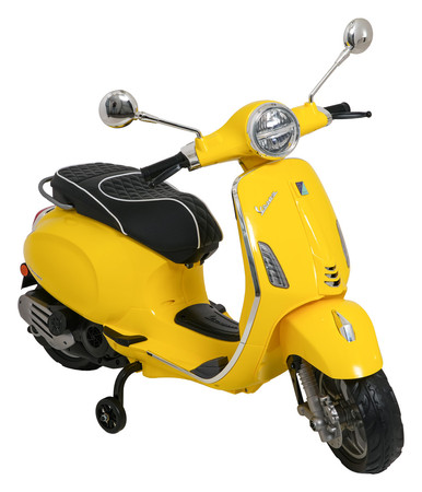 Pojazd Skuter Vespa ROMA Żółty